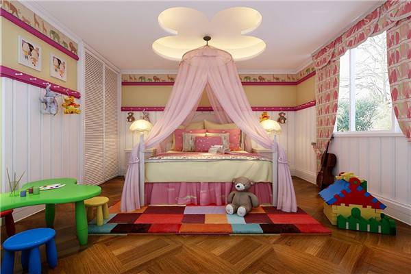儿童房的卧室装修设计2